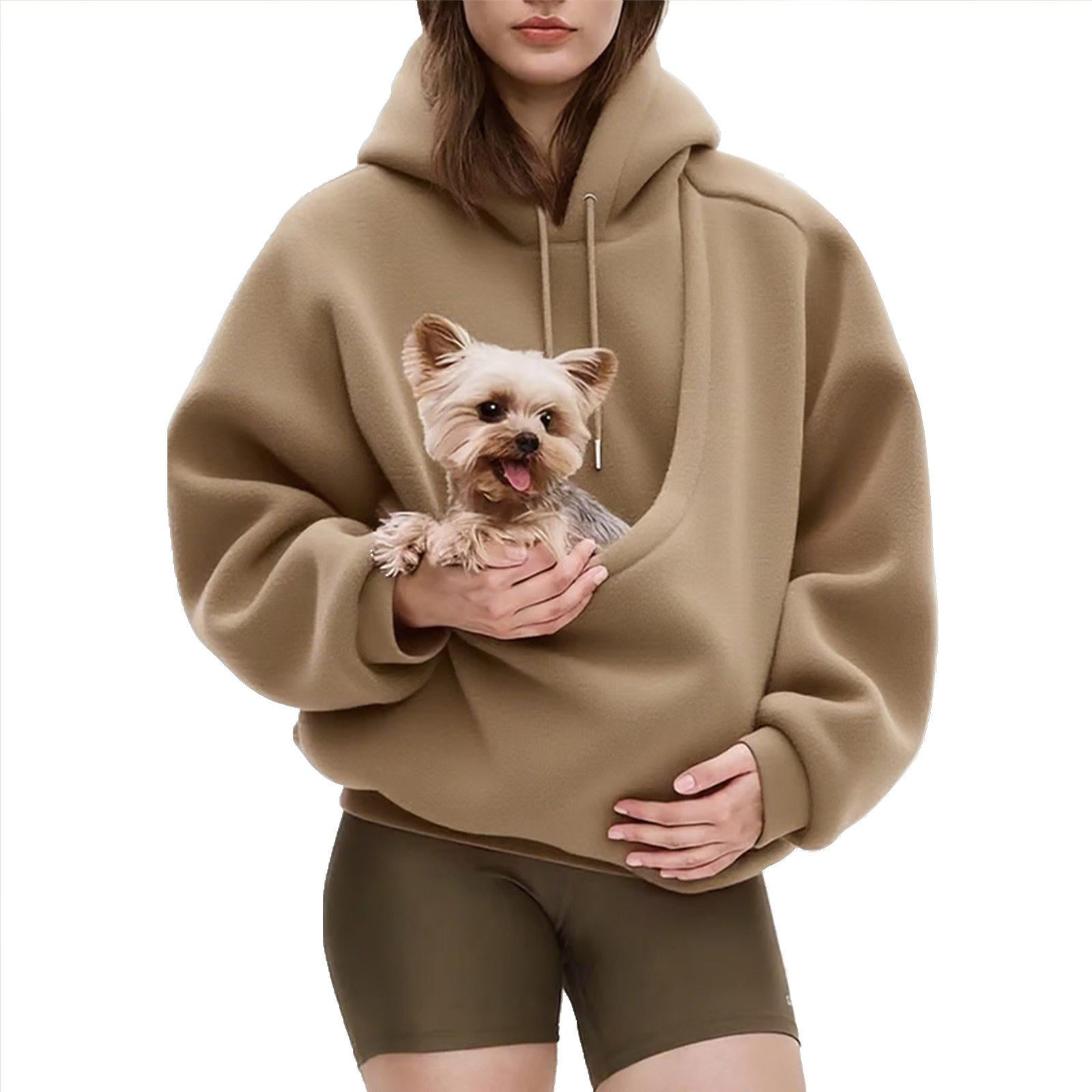 Plush Pet Carrier Sweatshirt